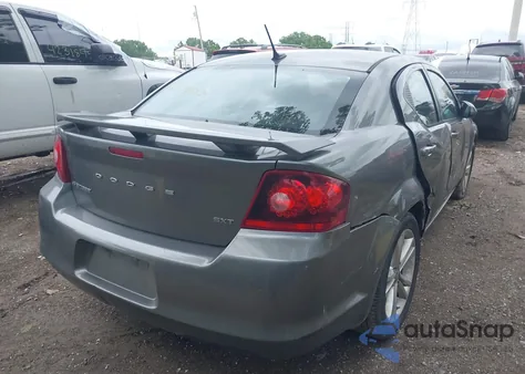 2012 Dodge Avenger Sxt Plus z USA, uszkodzony, nr VIN 1C3CDZEG6CN238703